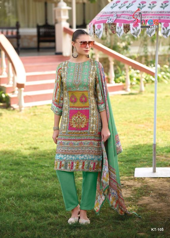 Shree Fabs KT 105 Catalog buy pakistani suits from pakistan