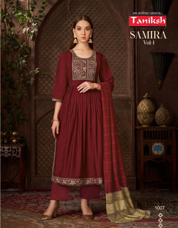 Taniksh Samira Vol 1 Catalog modern kurti fab india