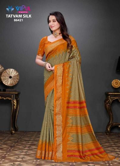 Vipul Tatvam Silk catalog pure silk sarees online sale india 