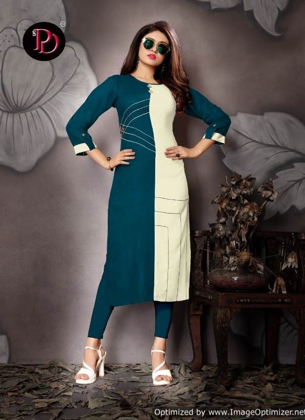 Poorvi Designer By Glamour Designer Kurti Catalogue