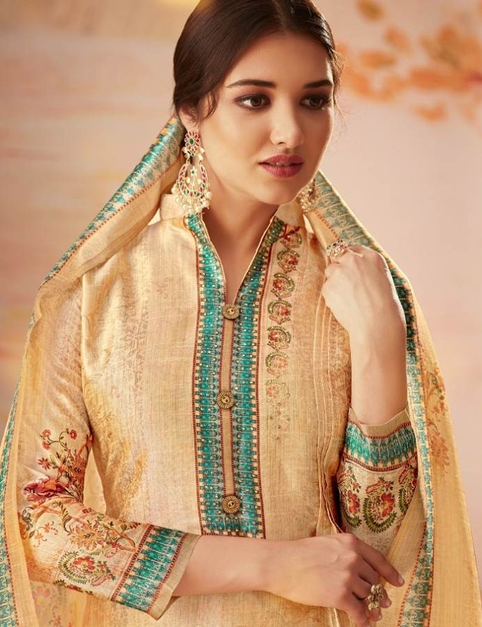 Alisa Silky Designer Salwar Suit Catalogue