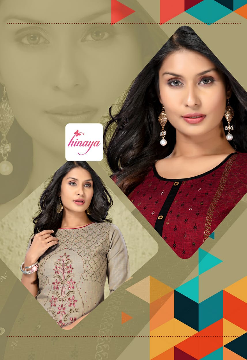 Hinaya Brand Anamika Vol 2 Casual Kurtis Catalogue