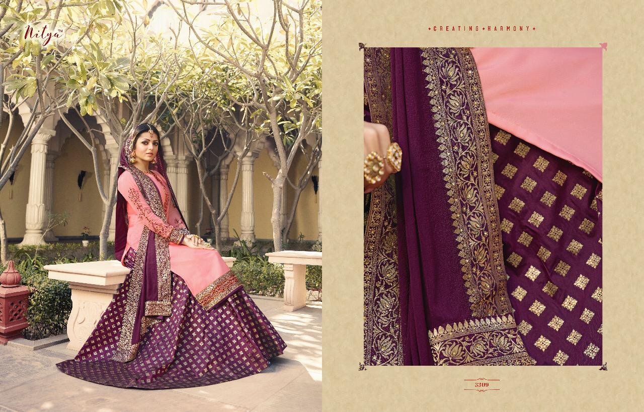 Nitya 133 Embroidery Salwar Kameez Catalogue