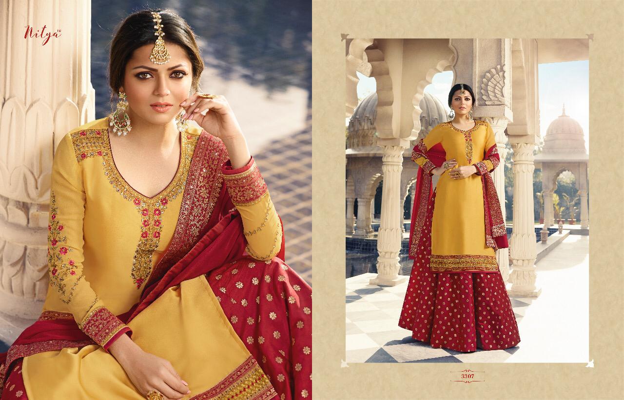 Nitya 133 Embroidery Salwar Kameez Catalogue