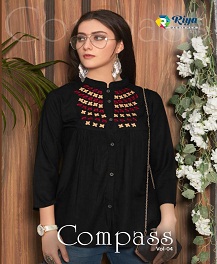 Compass Vol 4 By Riya Fashion Western Top Catalogue