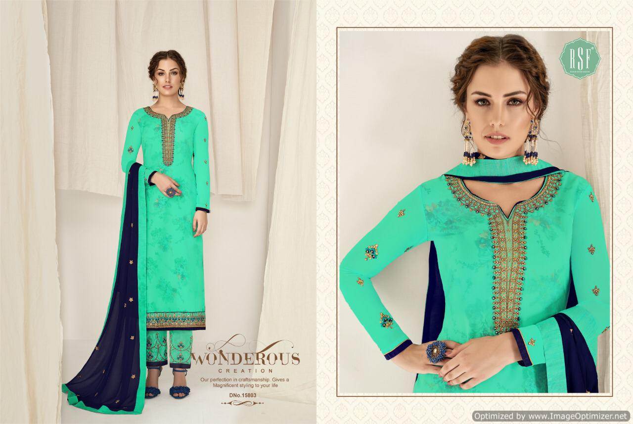 Rolex Vol 6 Rsf Long Salwar Suit Catalogue