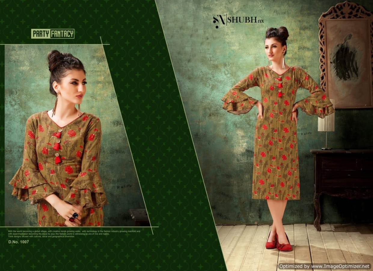 Shubh Nx By Khush Vol 3 Printed Kurtis Catalogue