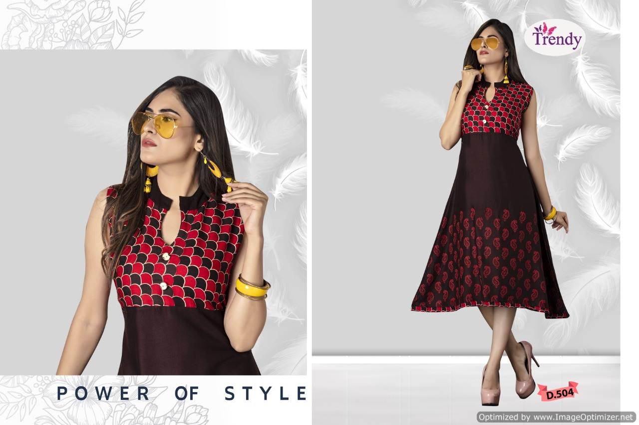 Raashi Anarkali Kurtis Catalogue By Trendy Fashion