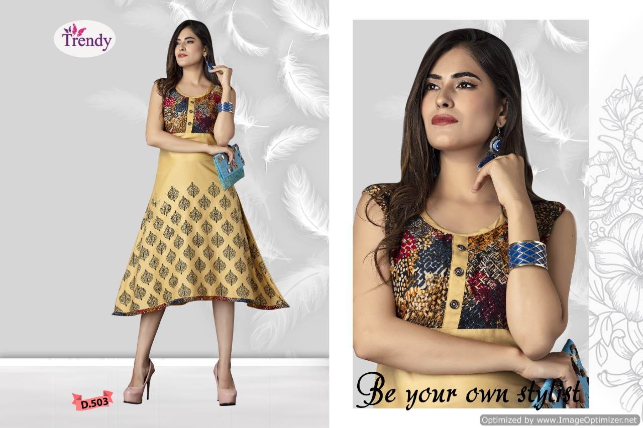 Raashi Anarkali Kurtis Catalogue By Trendy Fashion