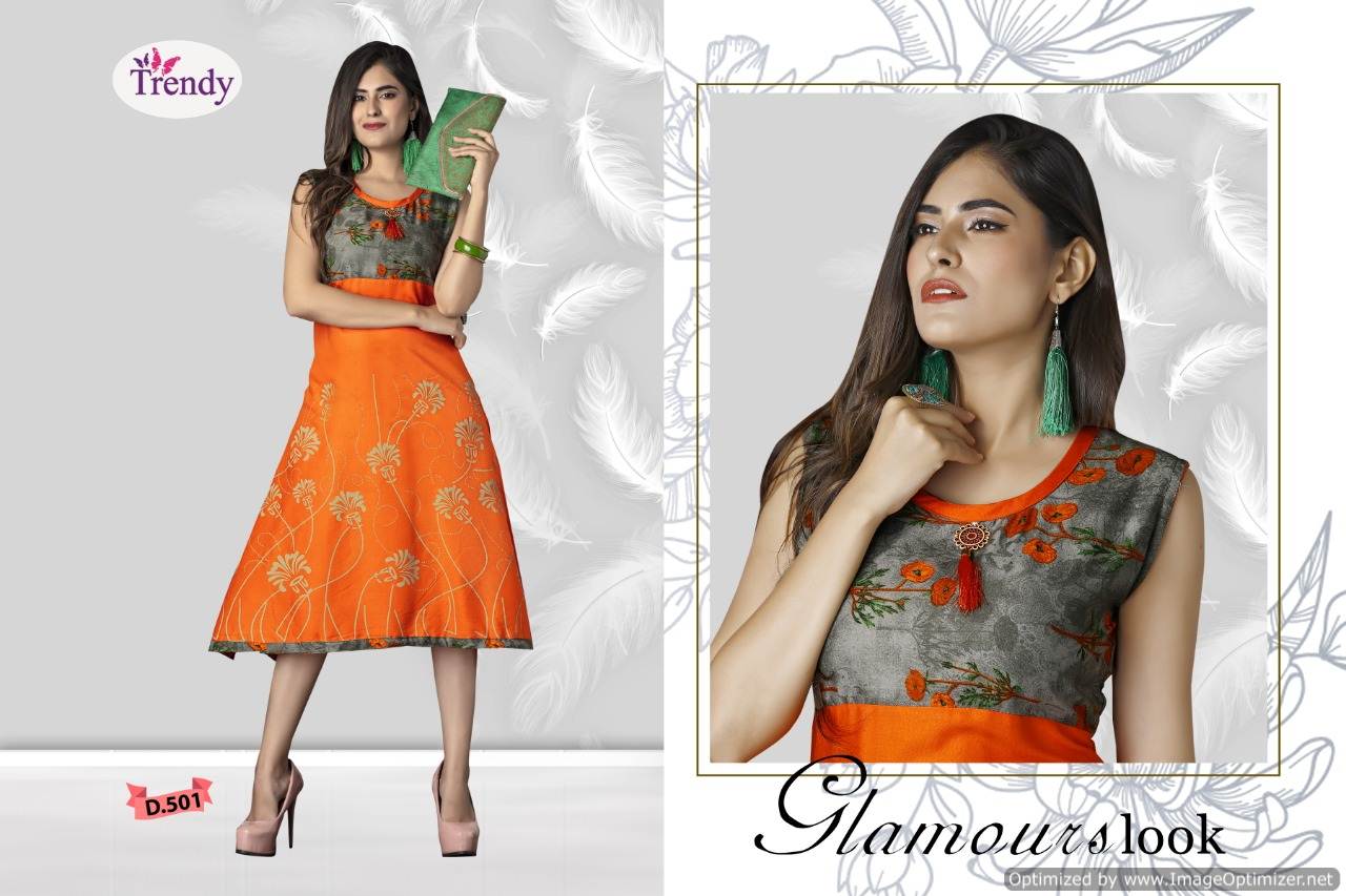 Raashi Anarkali Kurtis Catalogue By Trendy Fashion