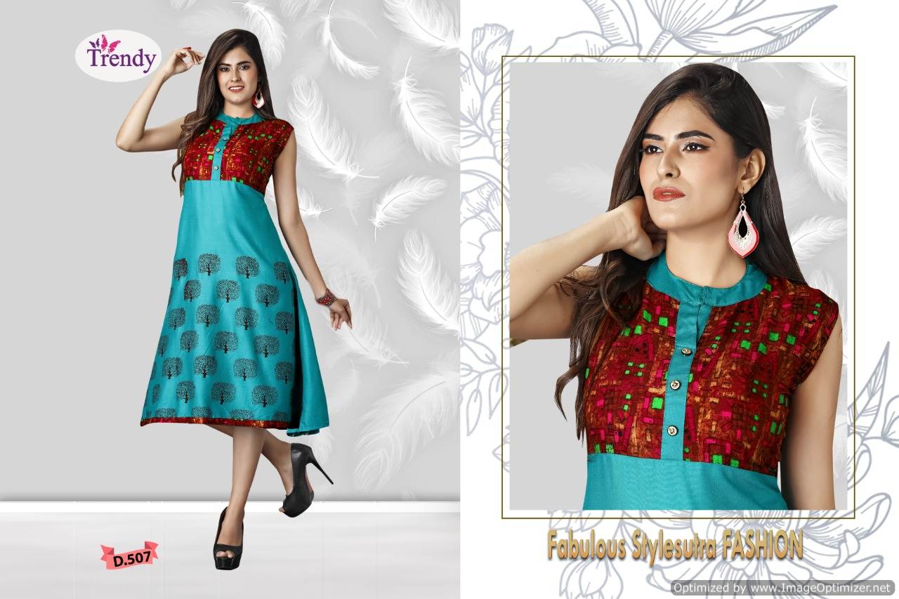 Raashi Anarkali Kurtis Catalogue By Trendy Fashion