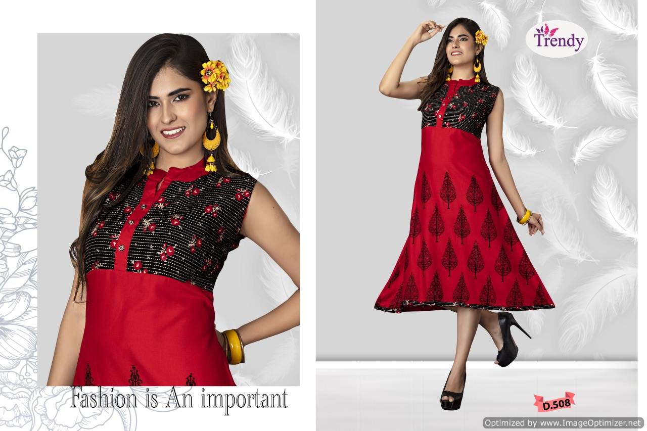 Raashi Anarkali Kurtis Catalogue By Trendy Fashion