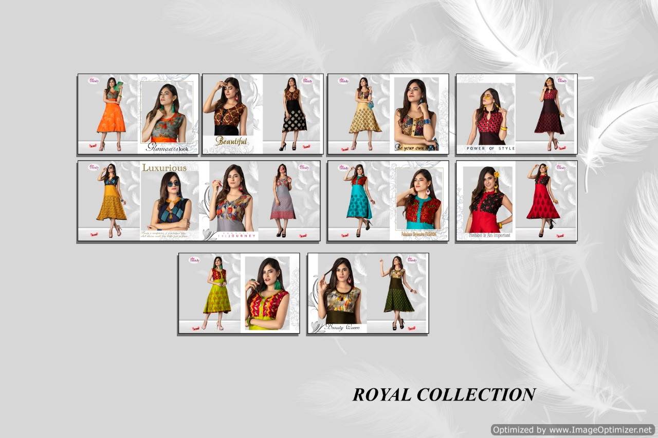 Raashi Anarkali Kurtis Catalogue By Trendy Fashion