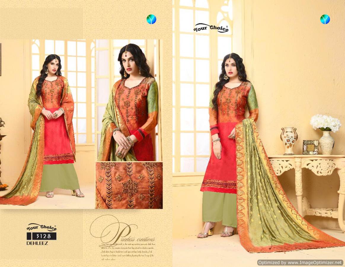 Dehleez By Your Choice Salwar Kameez Catalogue