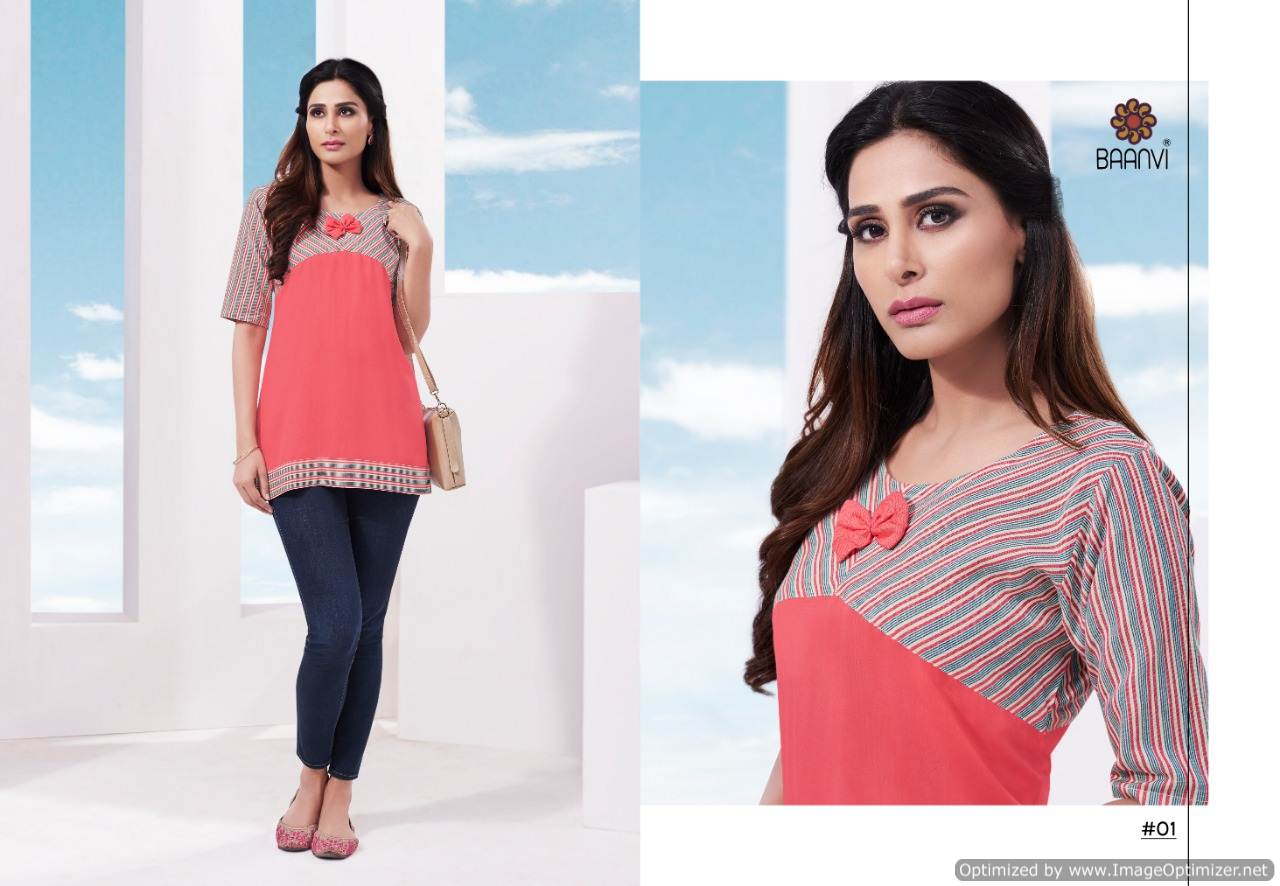 Kaira By Baanvi Fashion Western Tops Catalogue