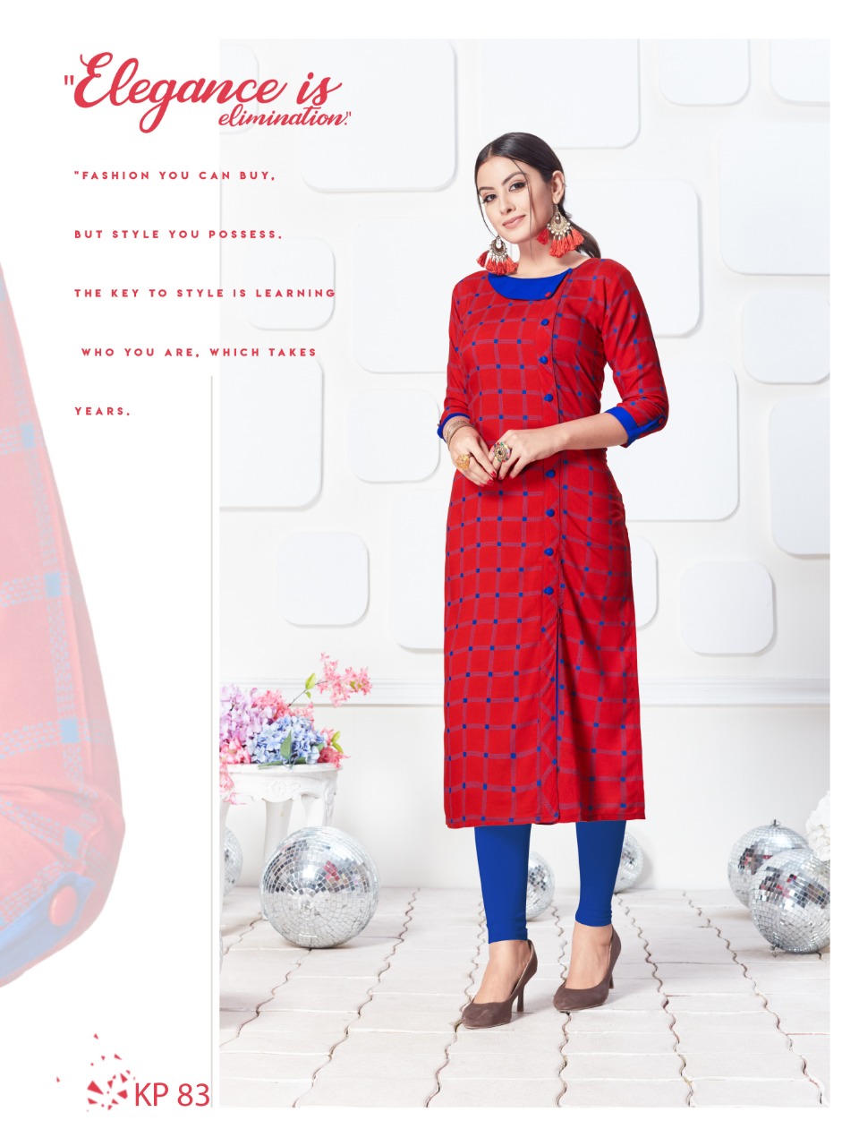 Krisha Fashion By Jasmine Causal Kurti Catalogue