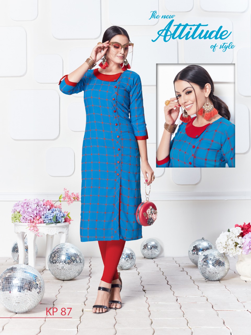 Krisha Fashion By Jasmine Causal Kurti Catalogue