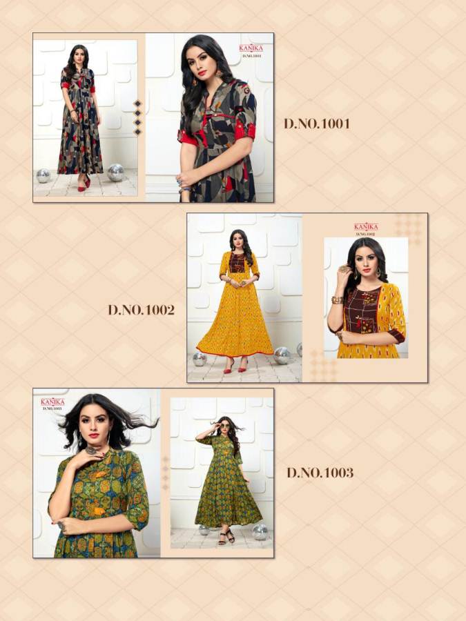 Ghoomar By Kanika Fashion Designer Kurtis Catalogue