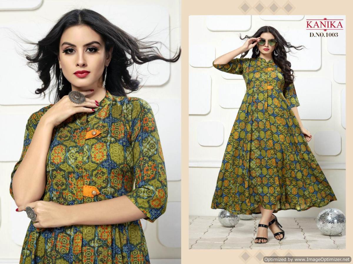 Ghoomar By Kanika Fashion Designer Kurtis Catalogue