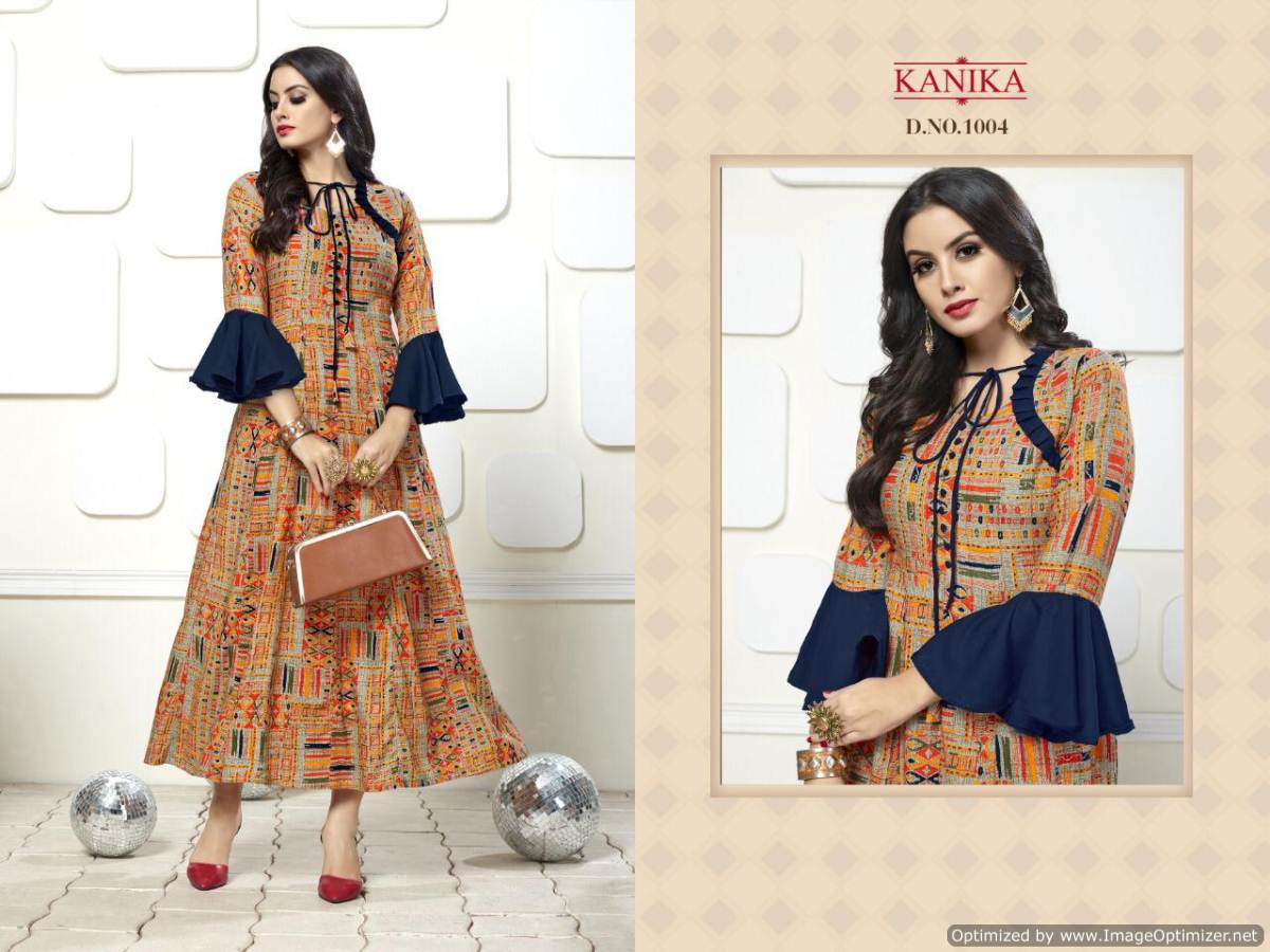 Ghoomar By Kanika Fashion Designer Kurtis Catalogue