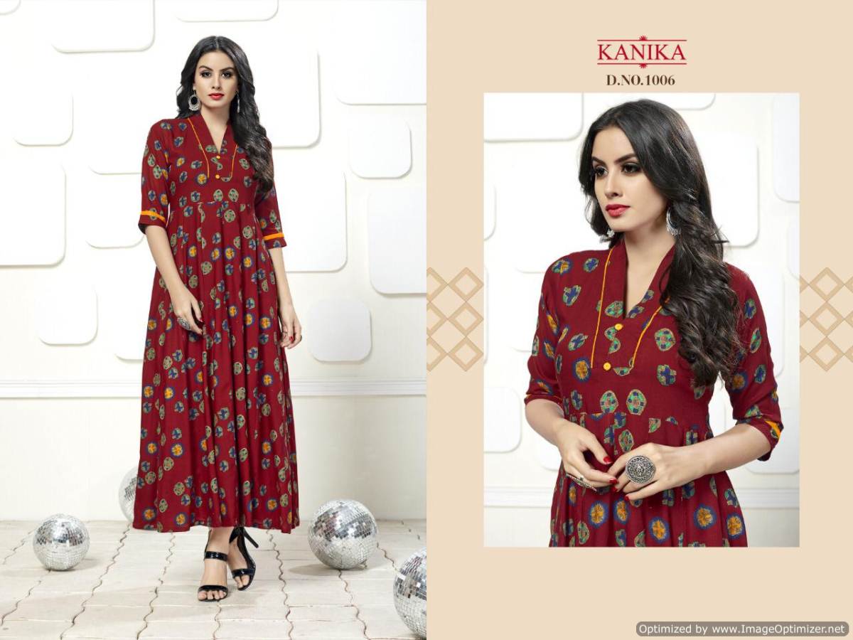 Ghoomar By Kanika Fashion Designer Kurtis Catalogue