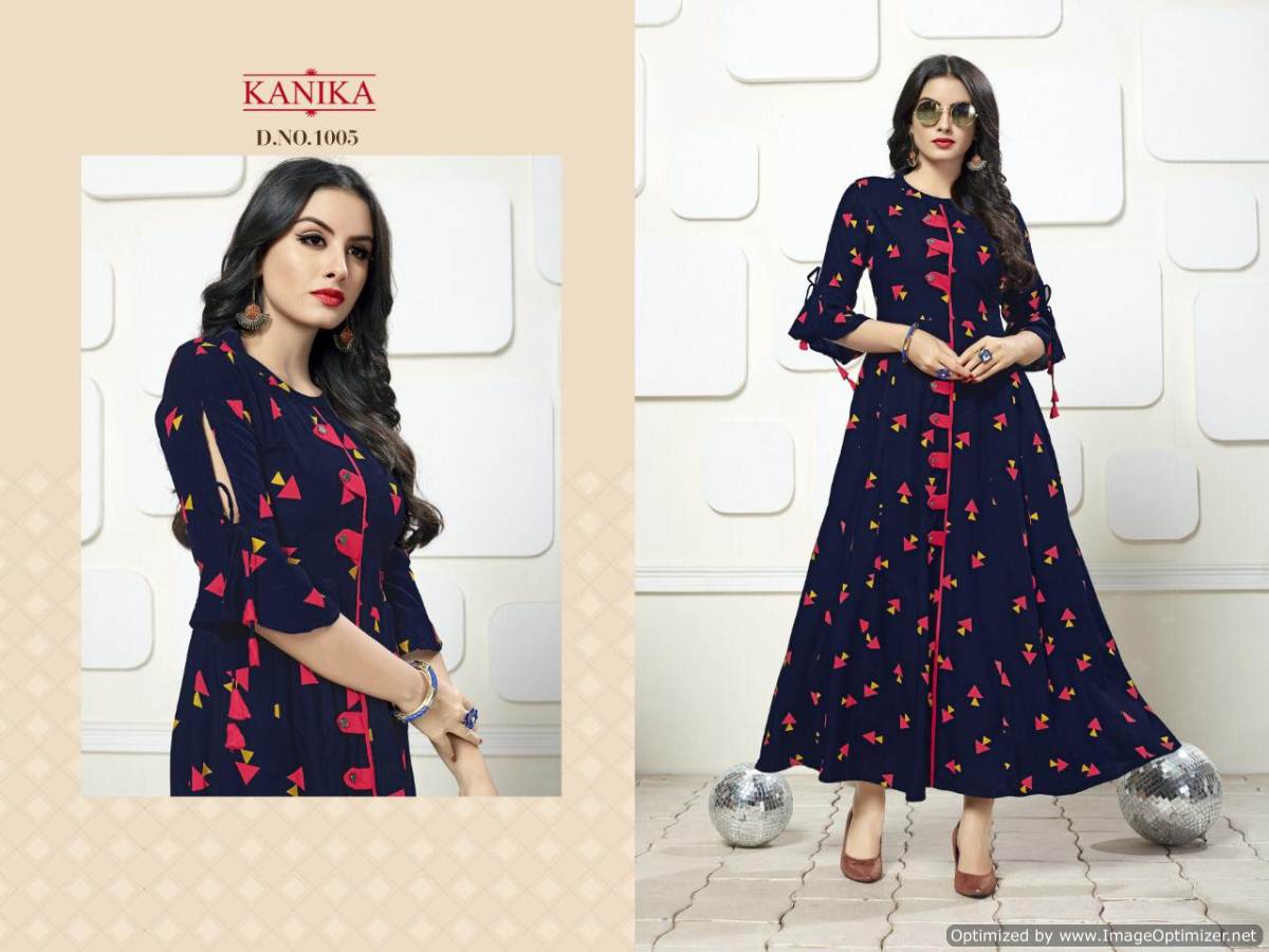 Ghoomar By Kanika Fashion Designer Kurtis Catalogue