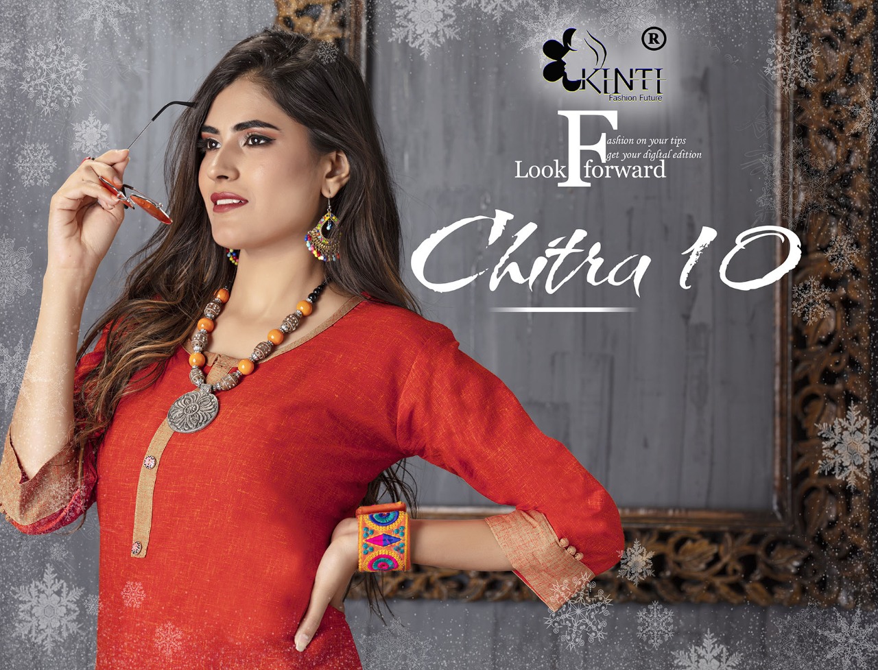 Chitra Vol 10 By Kinti Fashion Designer Kurti Catalogue