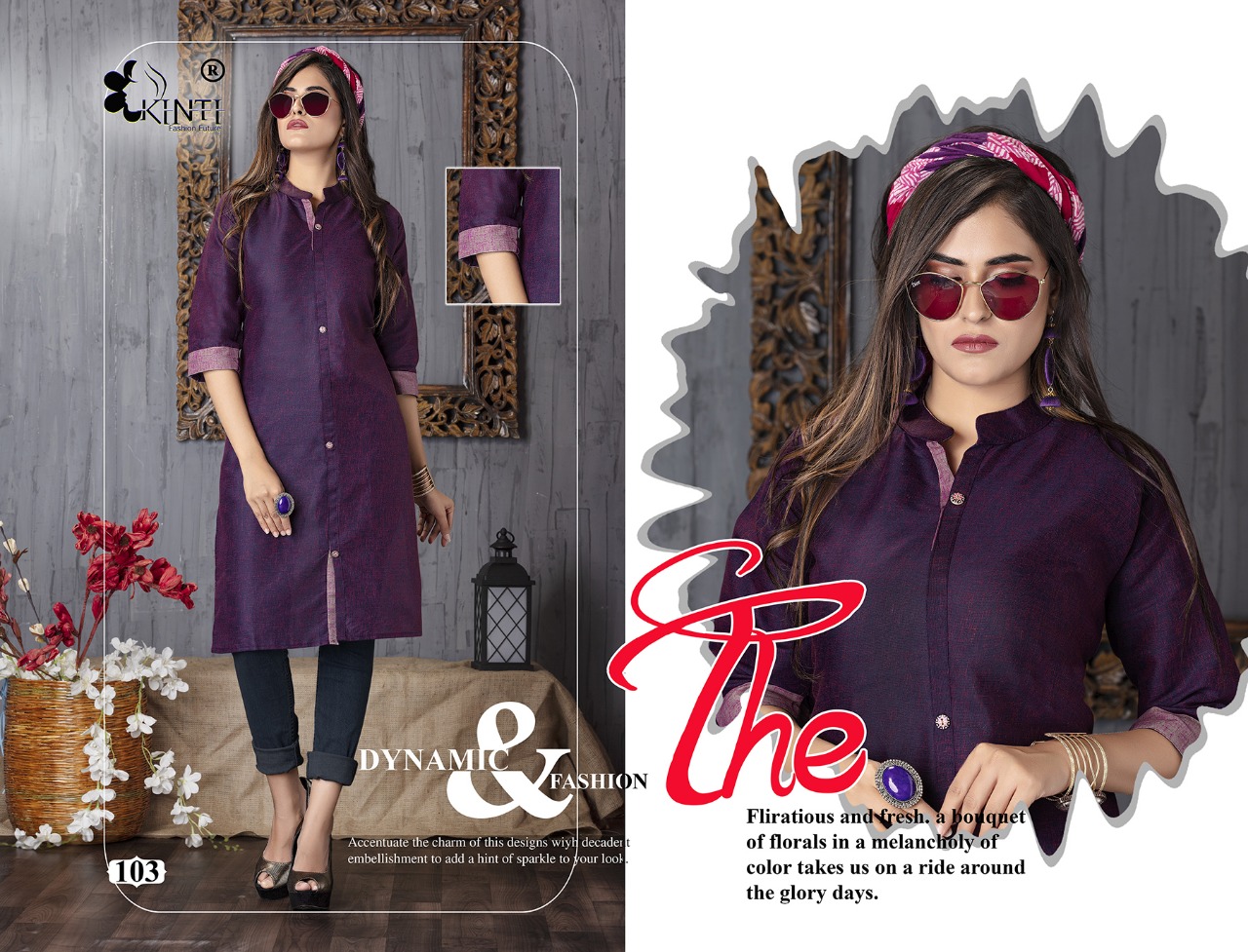 Chitra Vol 10 By Kinti Fashion Designer Kurti Catalogue