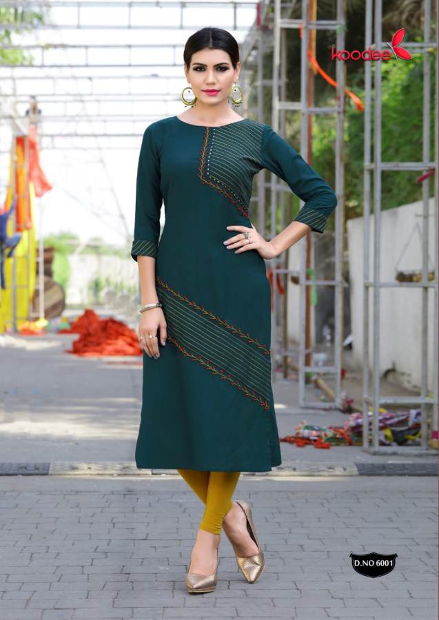 Pixel Vol 1 By Koodee Long Kurtis Catalogue