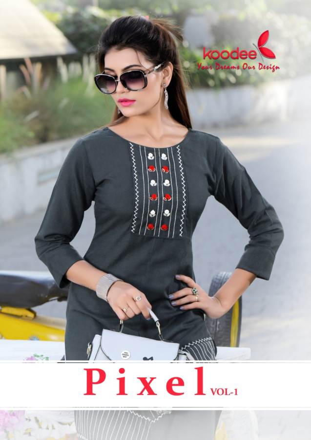 Pixel Vol 1 By Koodee Long Kurtis Catalogue