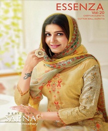 Mahaveer Fashion By Essenza Vol 20 Designer Dress Materials Catalogue