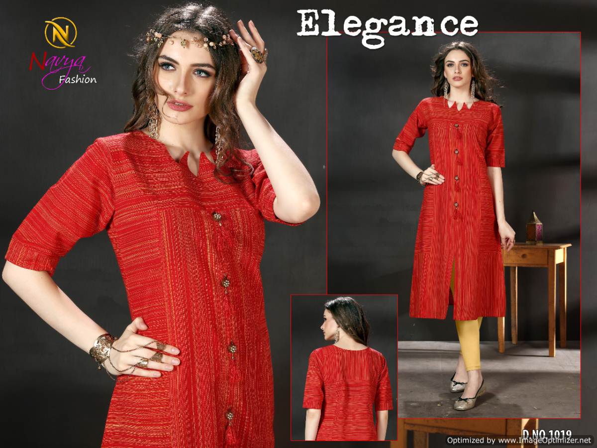 Rajkosh By Navya Fashion Designer Kurtis Catalogue