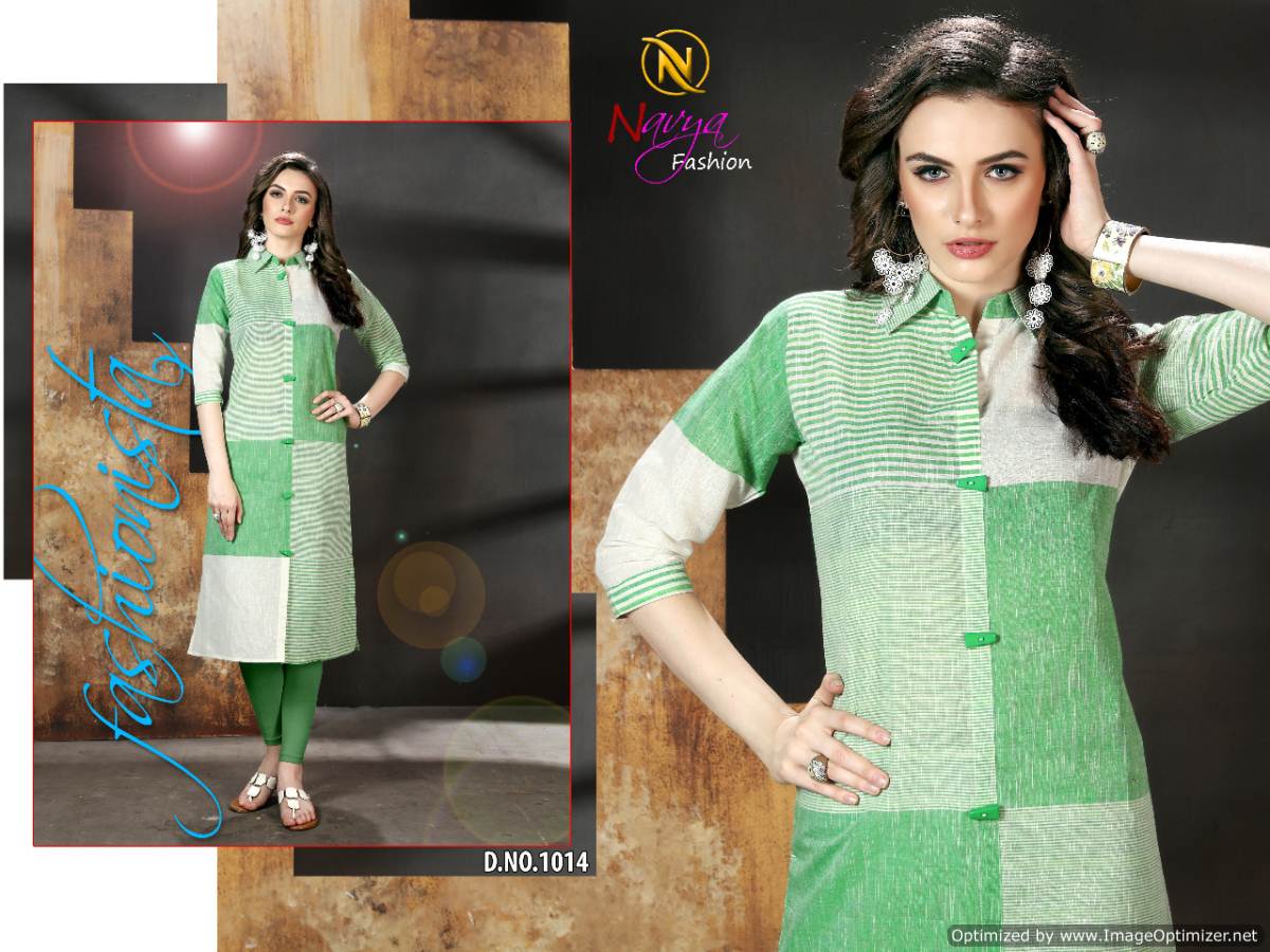 Rajkosh By Navya Fashion Designer Kurtis Catalogue