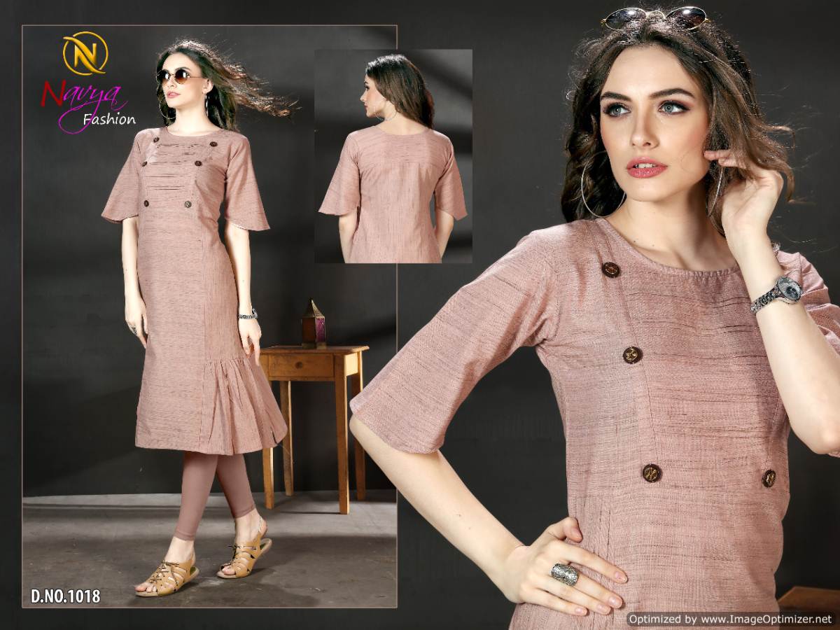 Rajkosh By Navya Fashion Designer Kurtis Catalogue