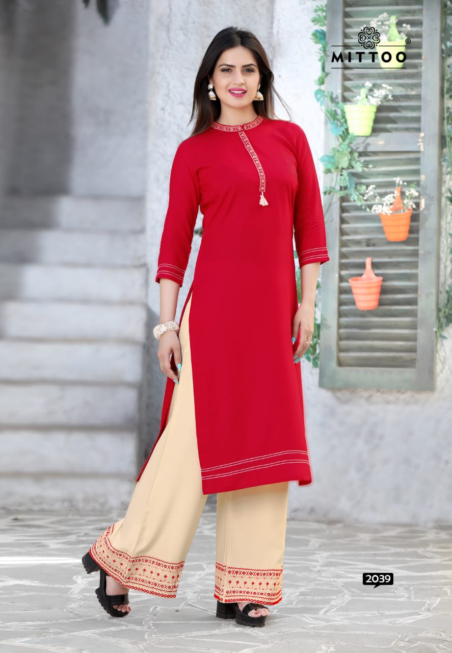 Panghat Vol 6 By Mittoo Designer Kurti Catalogue