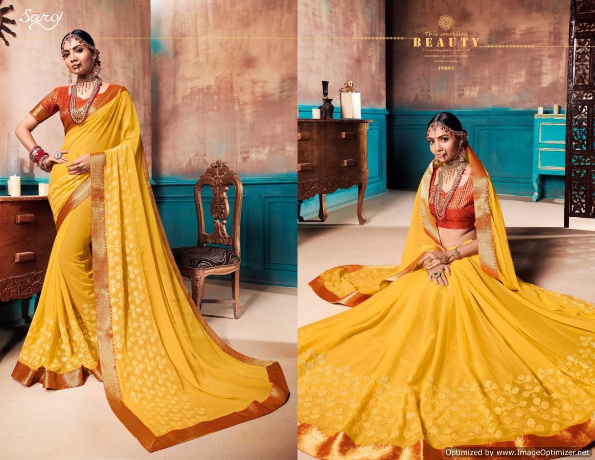 Sunshine By Saroj Wedding Sarees Catalogue