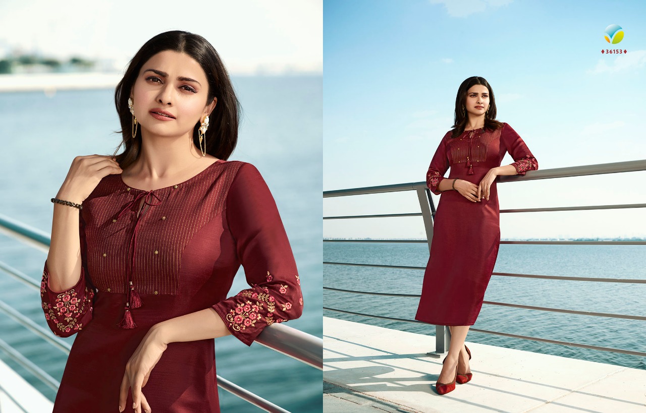 Mirror Designer Kurti Catalogue By Vinay Thumbaa Fashion