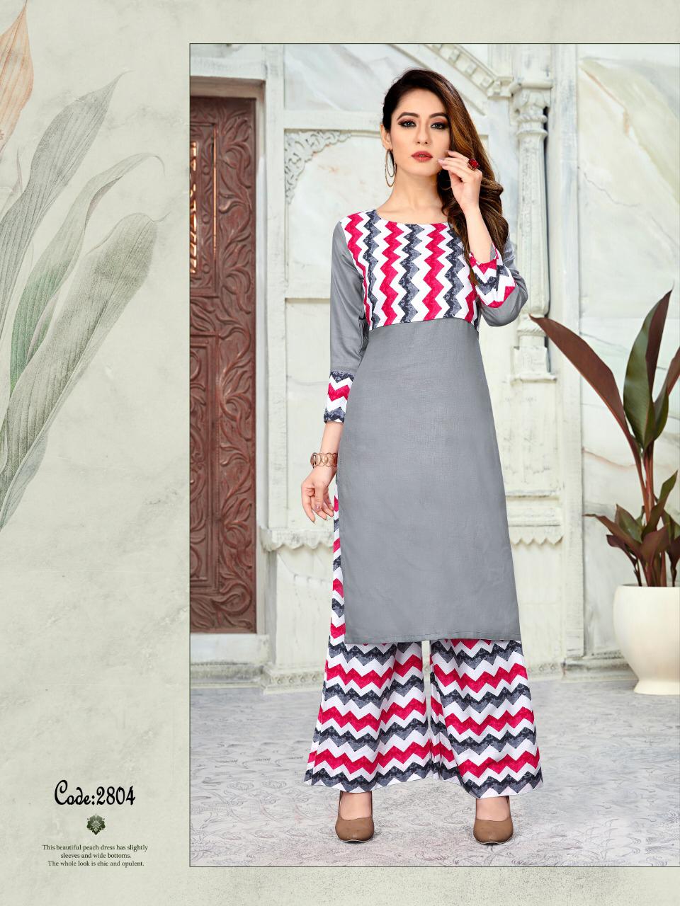 Platinum Plazzo Vol 2 By Watermelon Designer Kurti Catalogue