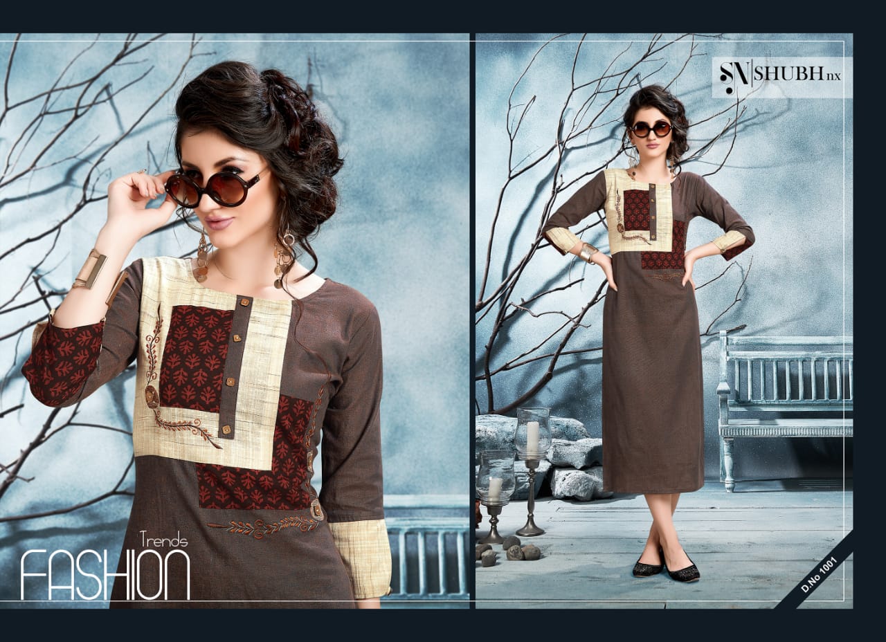 Shubh Nx By Zara Designer Kurti Catalogue