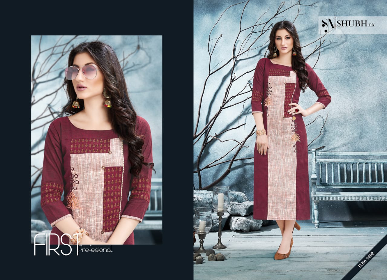 Shubh Nx By Zara Designer Kurti Catalogue