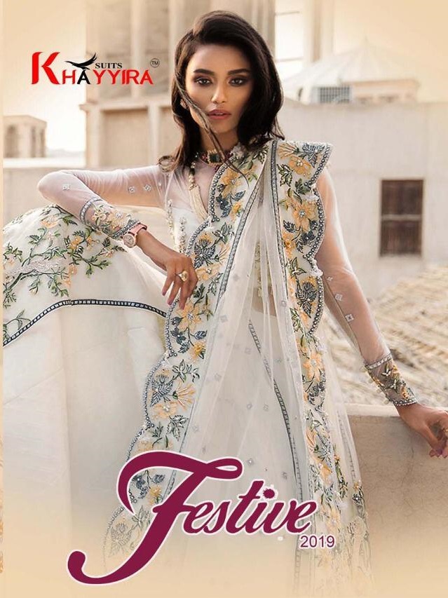 Festive Khayyira Pakistani Salwar Suit Catalogue