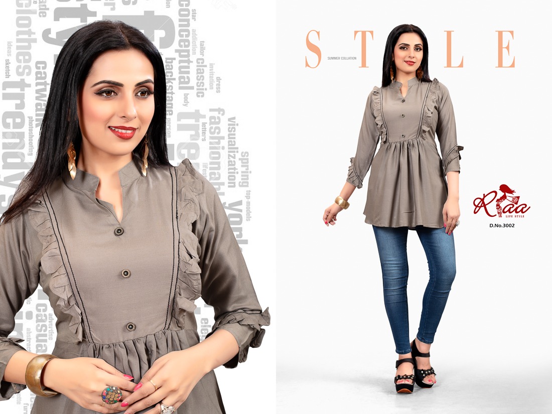 Princy Riaa Lifestyle Western Wear Top Catalogue