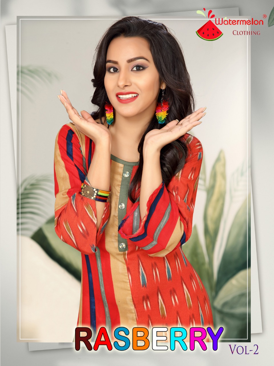 Rasberry-2 By Watermelon Casual Kurtis Wholesale