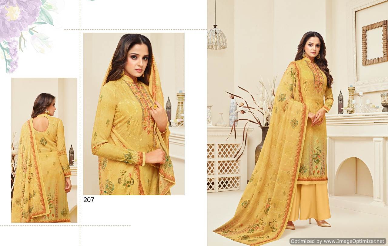 Daisy By Zisa Fashion Designer Churidar Dress Materials Catalogue