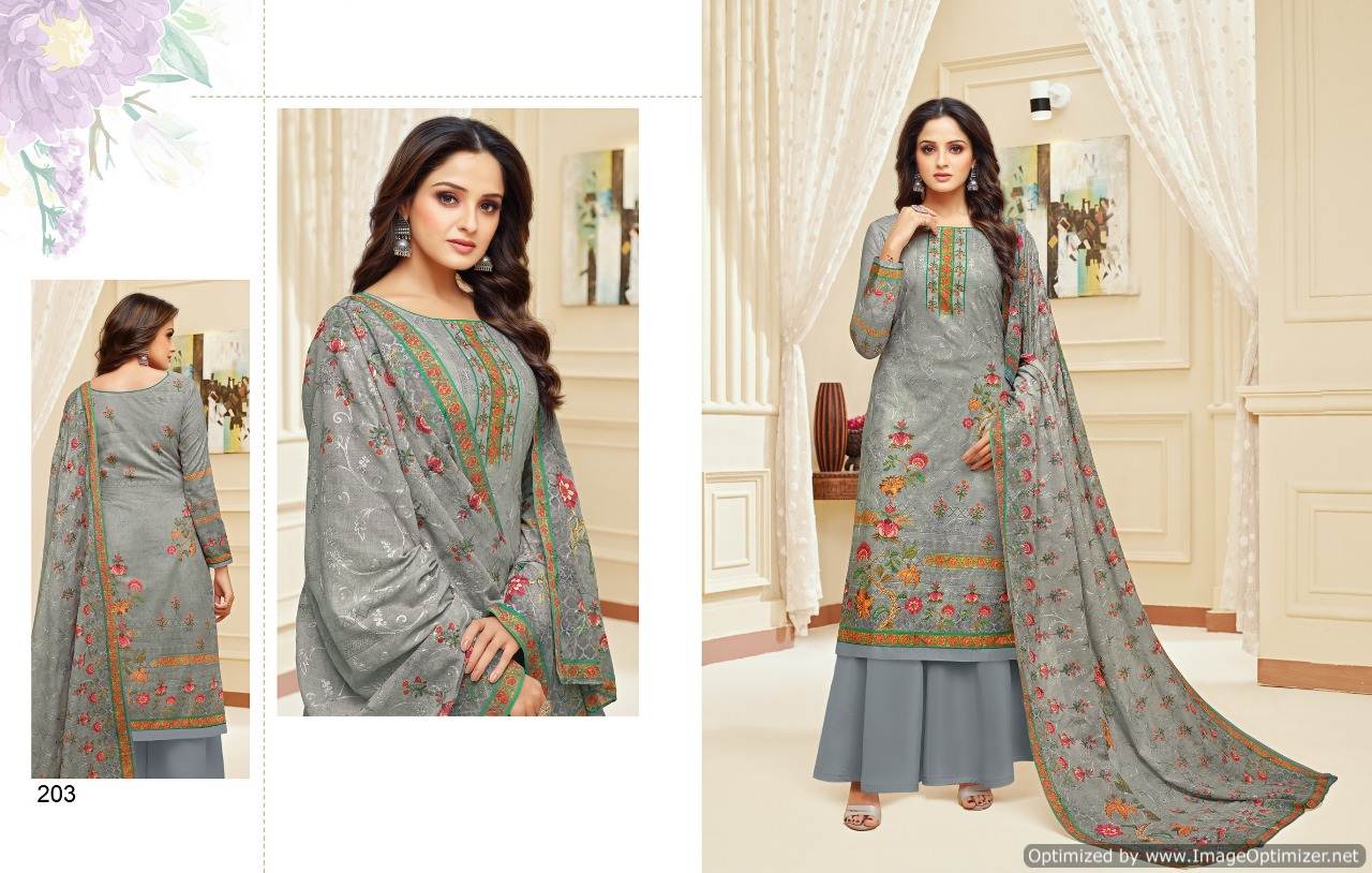 Daisy By Zisa Fashion Designer Churidar Dress Materials Catalogue