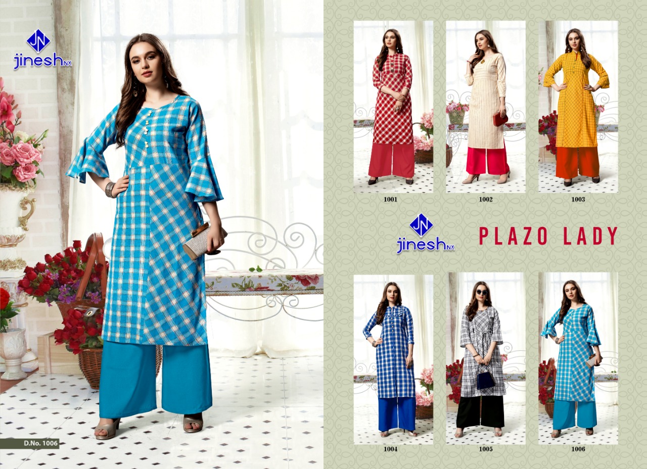 Designer Ladies Kurti Palazzo Set - Manufacturer Exporter Supplier from  Mumbai India