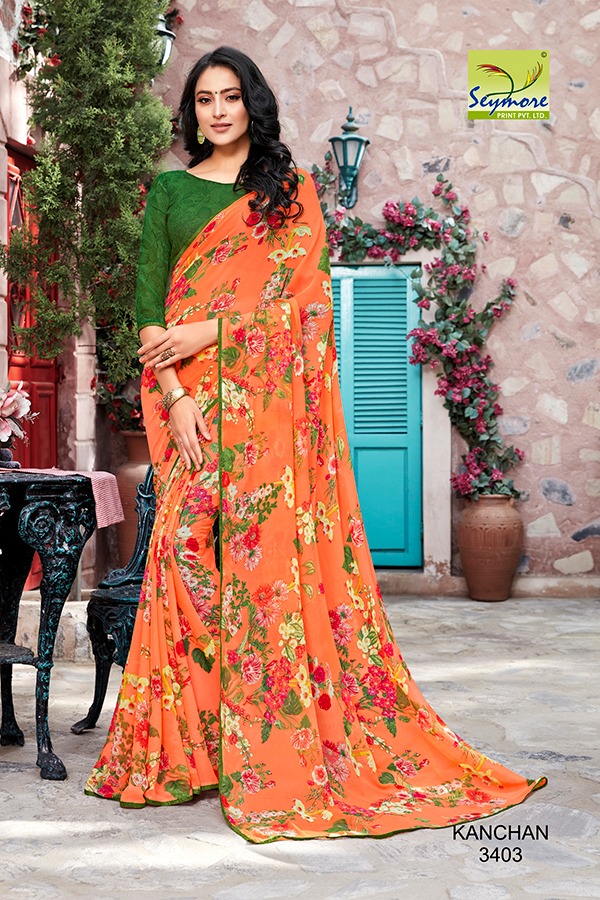 Buy Kanchan Elegant Art Silk Saree online from Nandi Variety