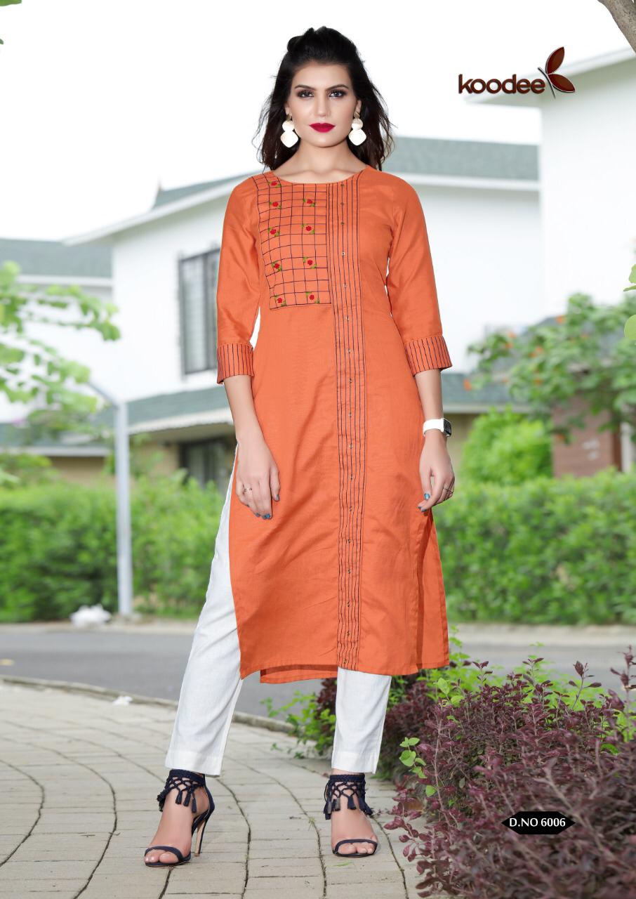 Pixel Vol 2 By Koodee Causal Wear Kurtis Catalogue