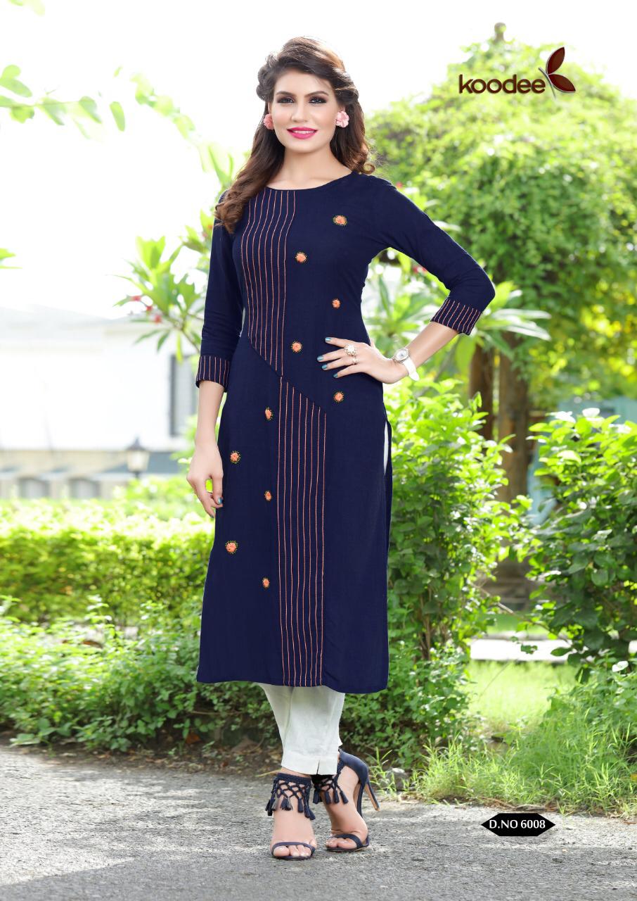 Pixel Vol 2 By Koodee Causal Wear Kurtis Catalogue