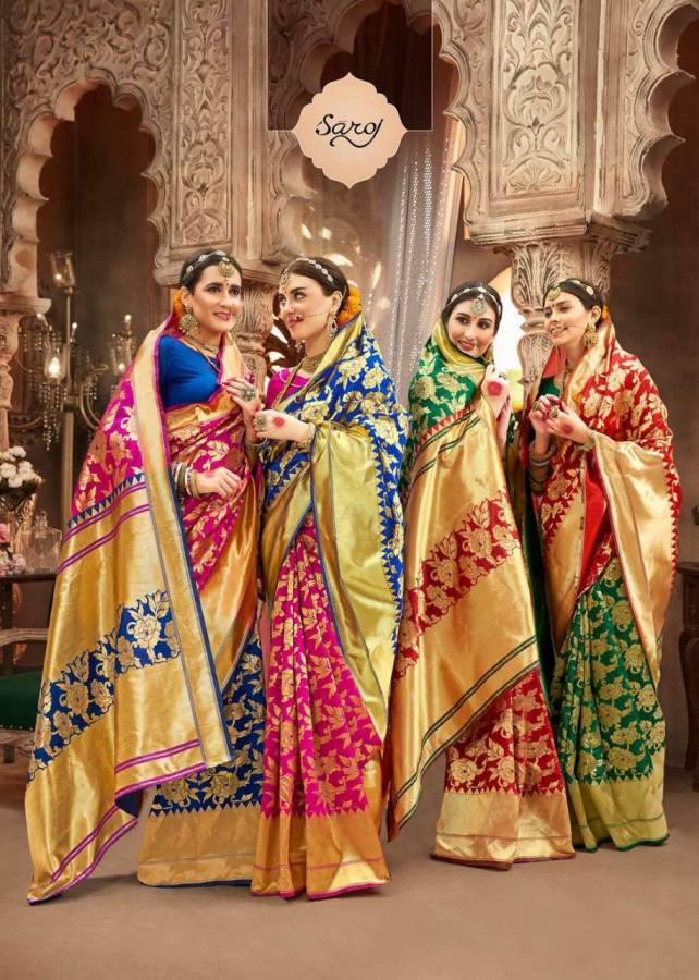 Banarasi Sarees || Variety Of Banarasi Sarees || Designer Saree Shopping ||  | Indian bridal outfits, Saree designs, Indian bridal dress